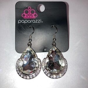 Mega Marvelous White Earring